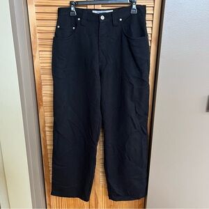 Vintage Anchor Blue Black Pants Men’s 32x30 Loose Baggy Skater Y2K Grunge